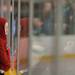 Two-year-old Travis Raschke watches his father Jason play.
Courtney Sacco I AnnArbor.com 